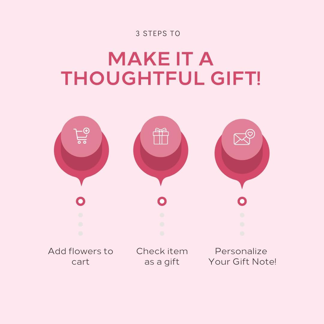 – Flowers for Delivery, Fresh Flowers Bouquet, Handpicked from the Farm, Gift for Birthday, Anniversary, or Just Because – 24 Fresh Roses