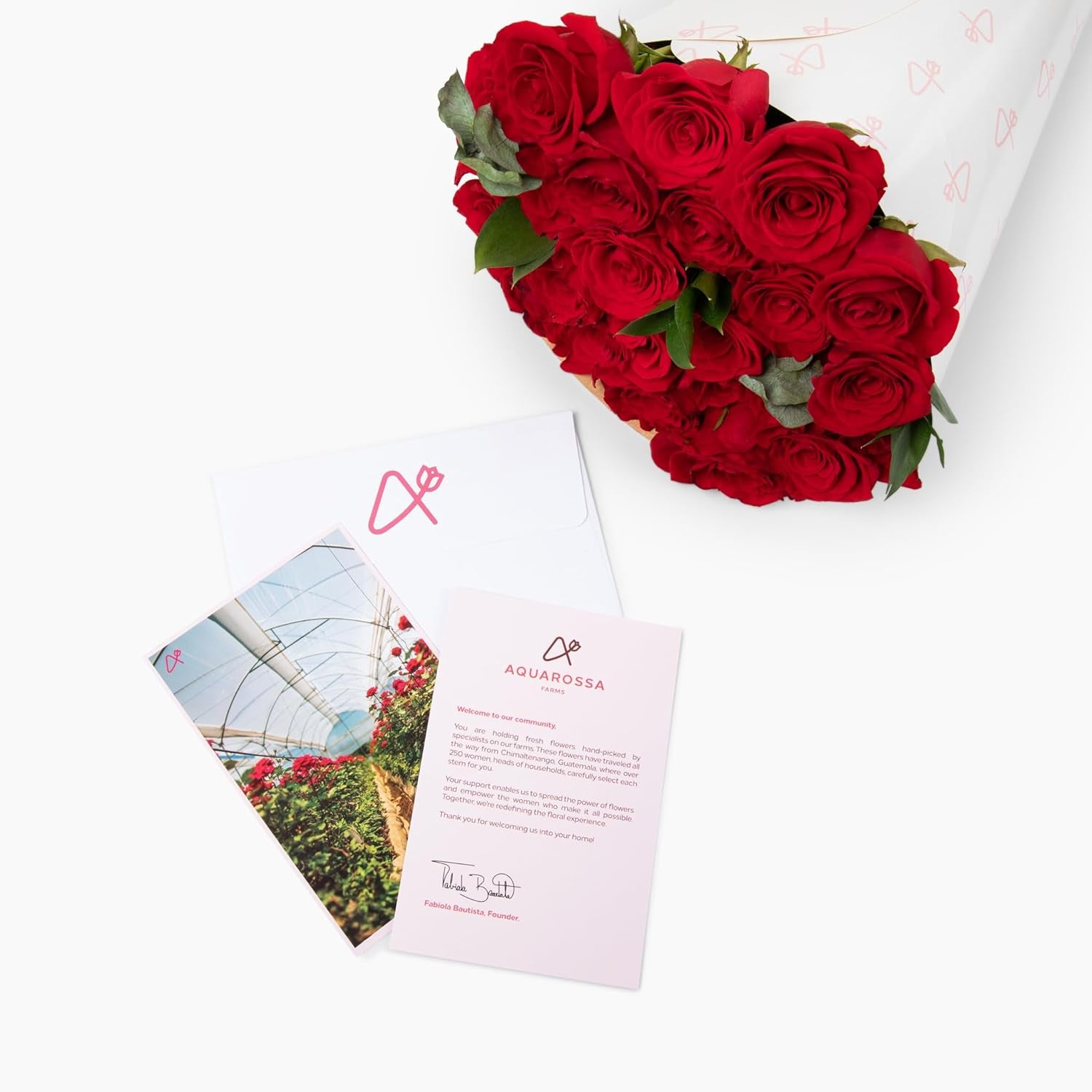 – Flowers for Delivery, Fresh Flowers Bouquet, Handpicked from the Farm, Gift for Birthday, Anniversary, or Just Because – 24 Fresh Roses